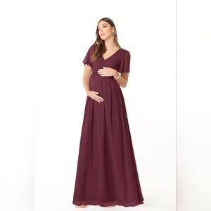 Maternity bridesmaid dress